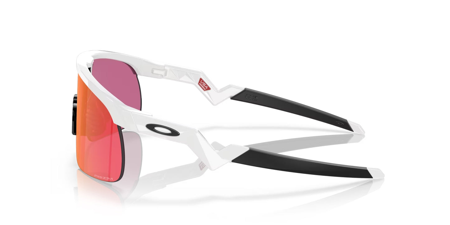 Oakley Resistor Polished White Frame - Prizm Field Lenses