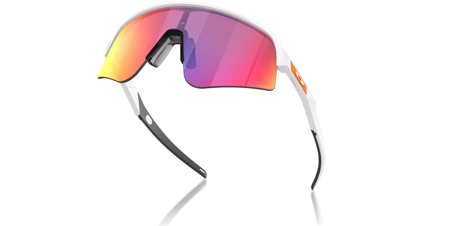 Oakley Sutro Lite Sweep Matte White Frame - Prizm Road Lenses