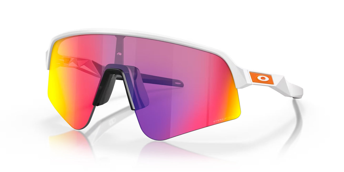 Oakley Sutro Lite Sweep Matte White Frame - Prizm Road Lenses