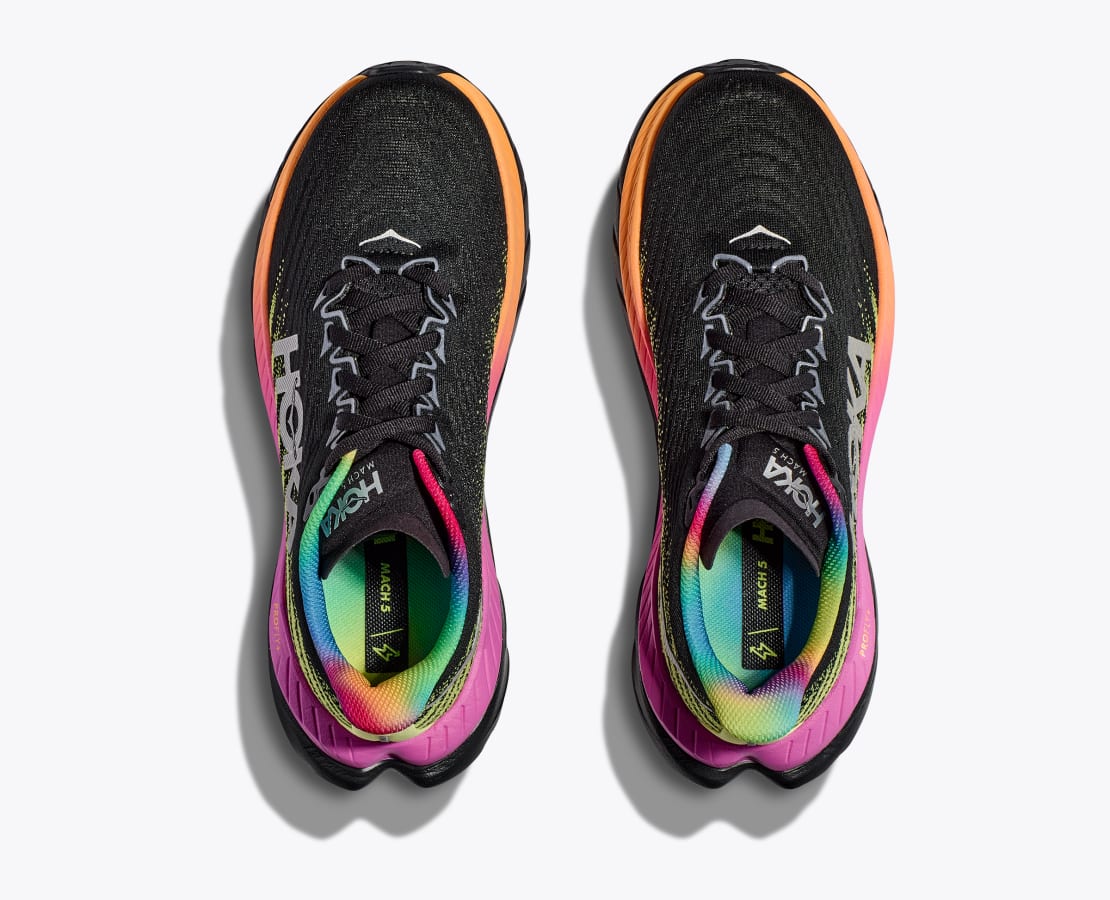HOKA Men's Mach 5 - Black/Multi