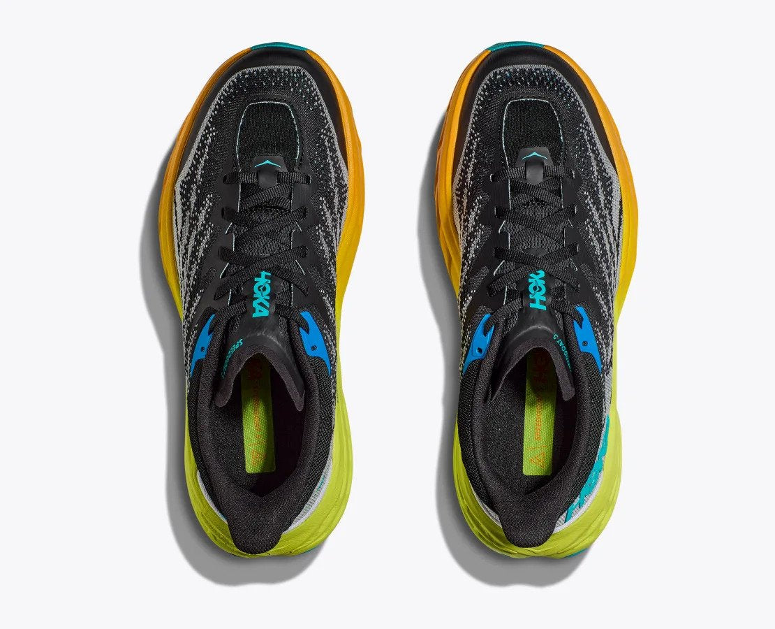 HOKA Men's Speedgoat 5 - Black/Evening Primrose