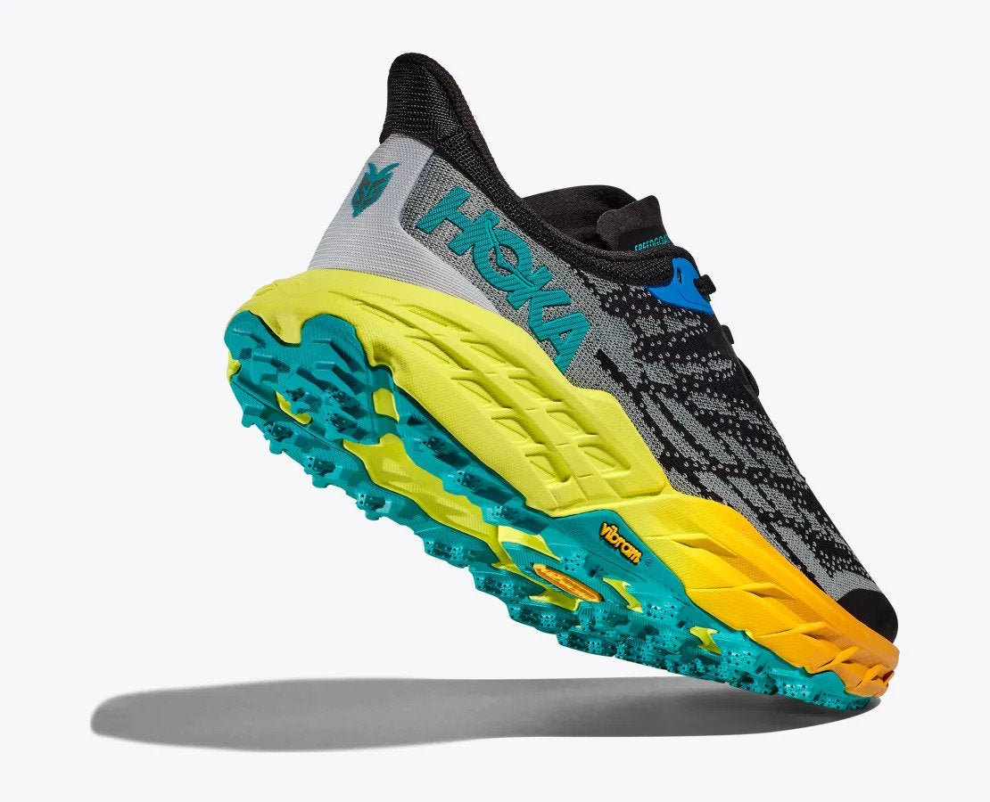 HOKA Men's Speedgoat 5 - Black/Evening Primrose