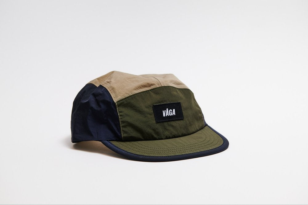VAGA Pacer Cap - Navy Blue/Utility Green/Taupe