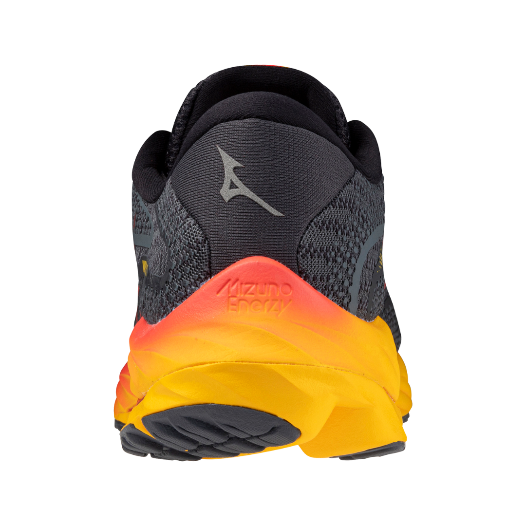 Mizuno Men's Wave Rider 27 - Turbulence/Cayenne/Citrus