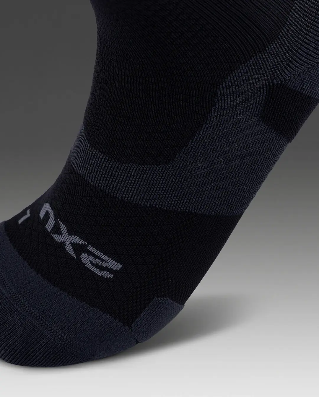 2XU Unisex's Vectr Light Cushion FullLength - Black/Titanium