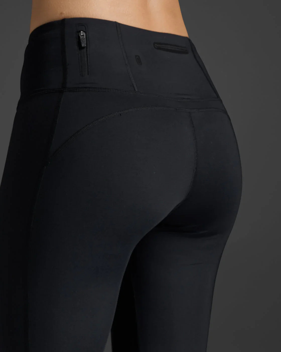2XU Women's Light Speed Compression Mid-Rise Tights - BLK/BRF