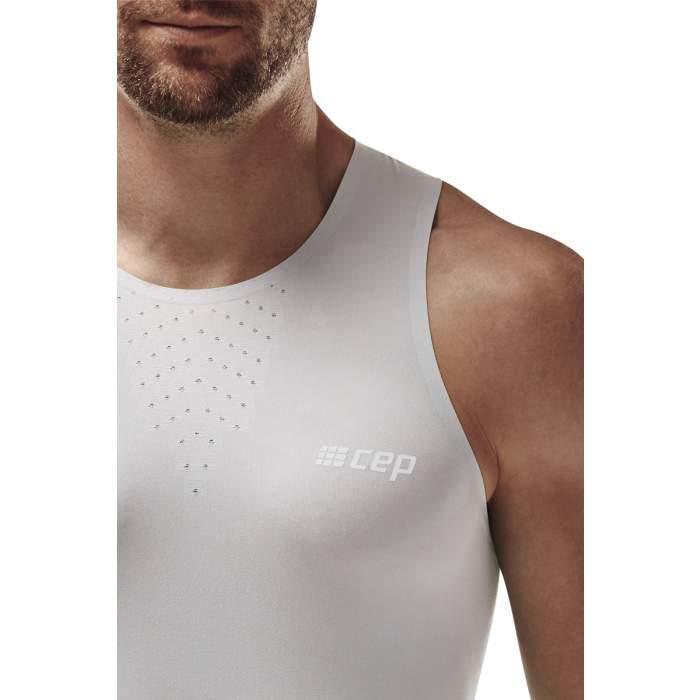 CEP Men's Ultralight Tank Top - White