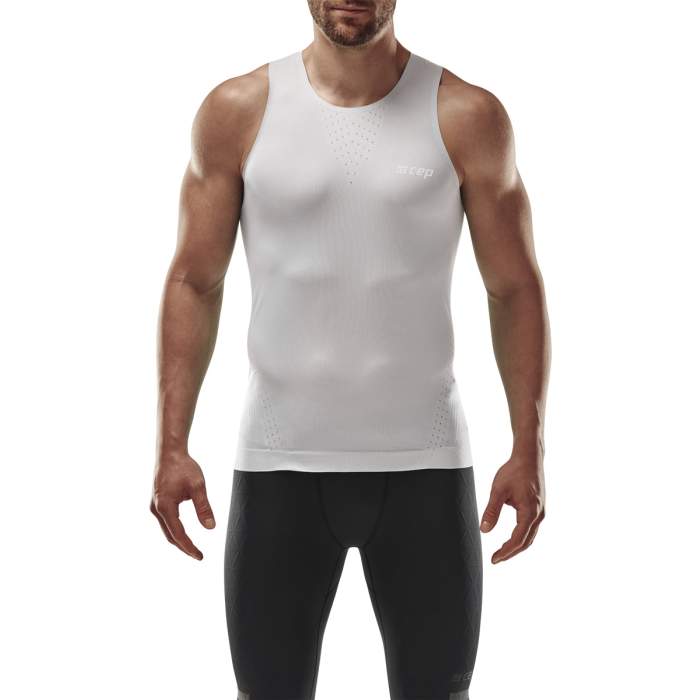 CEP Men's Ultralight Tank Top - White