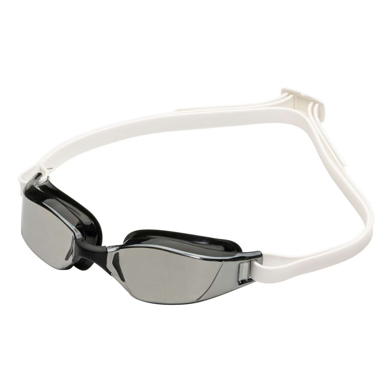 Aqua Sphere Xceed .A1 - Black/Black/White - Silver Titanium Mirrored