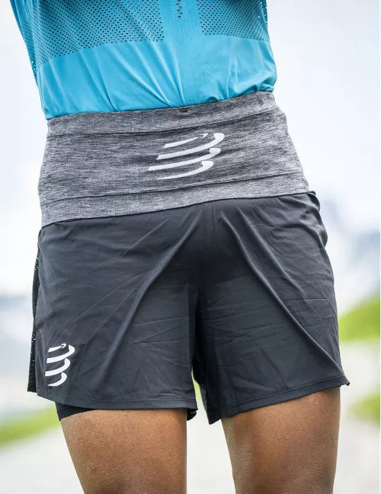 Compressport Unisex Free Belt - Mosaic Blue/Magnet