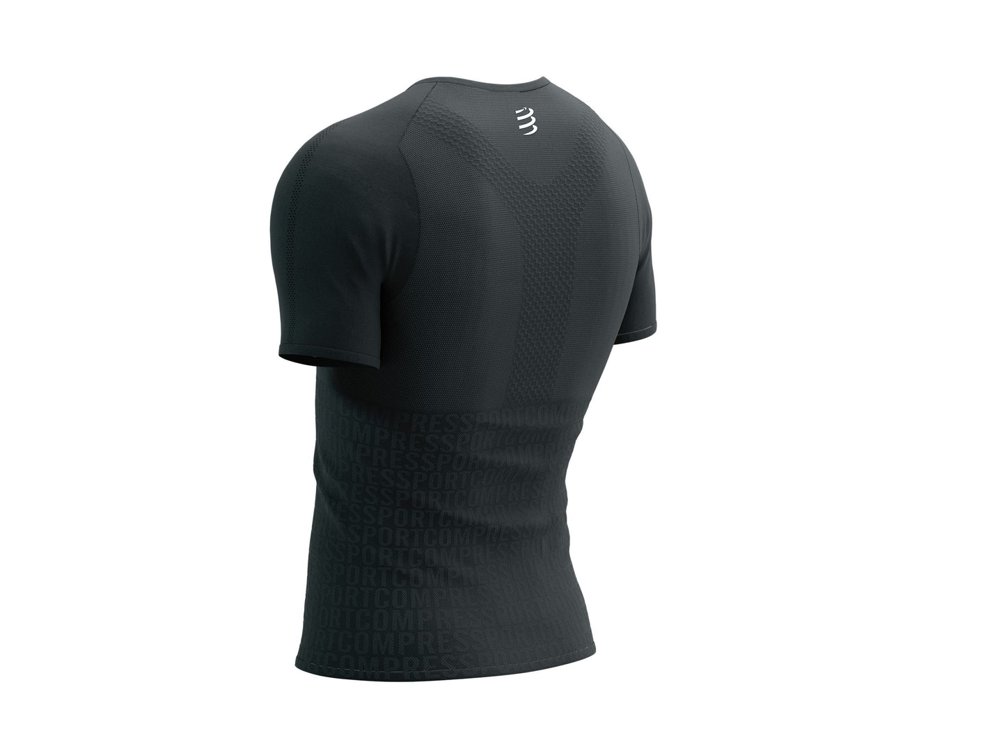 Compessport Men's Performance SS Tshirt Edition 2023 - Black/White