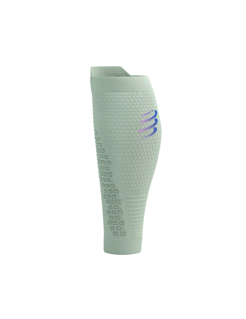 Compressport Unisex's R2 3.0 Calf Sleeves - Aqua/Jacaranda