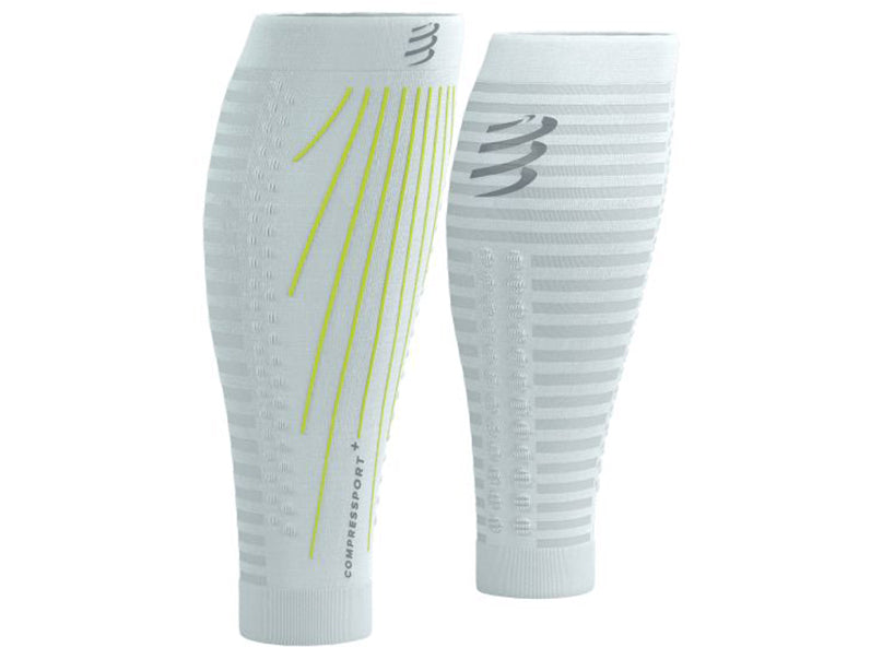 Compressport Unisex Calf Sleeve R2 Aero - White