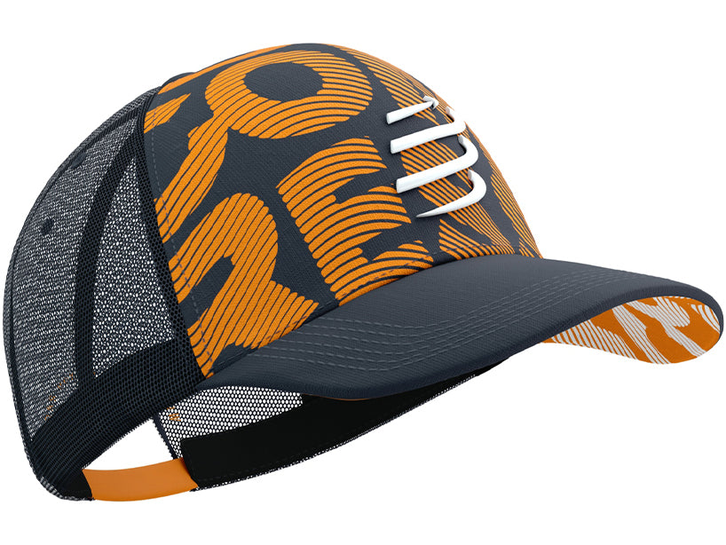 Compressport Unisex's Trucker Cap - Magnet/Autumn Glory