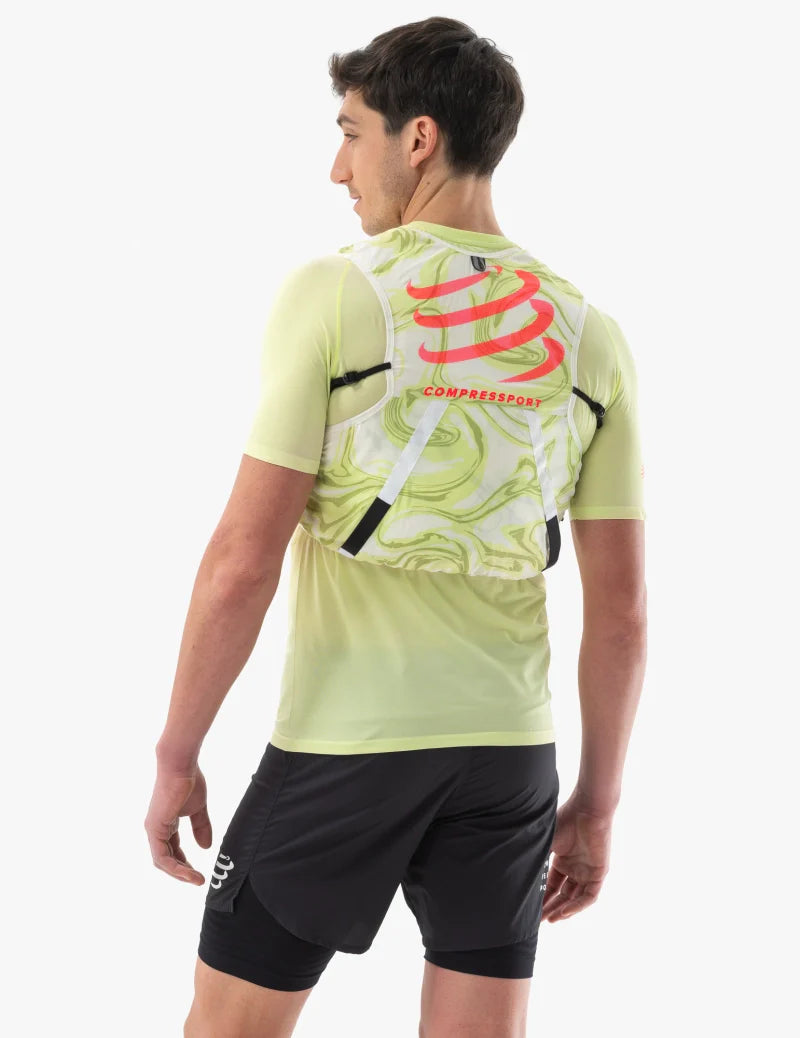 Compressport Unisex's UltRun EVO 10 Pack - Sugar/Green Camo