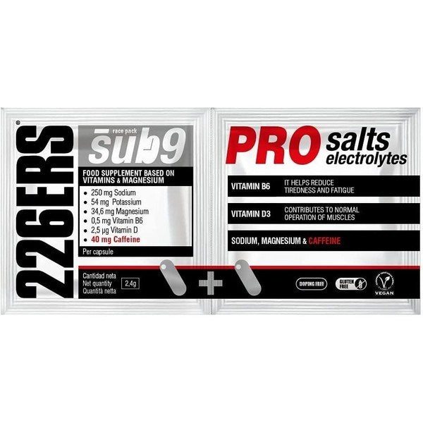 226ERS Electrolytes Duplo 2 Caps - SUB-9 Pro Salts (Caffine)