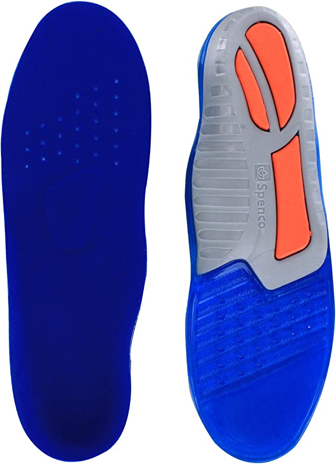 Spenco : Total Support Gel -Blue/Orange