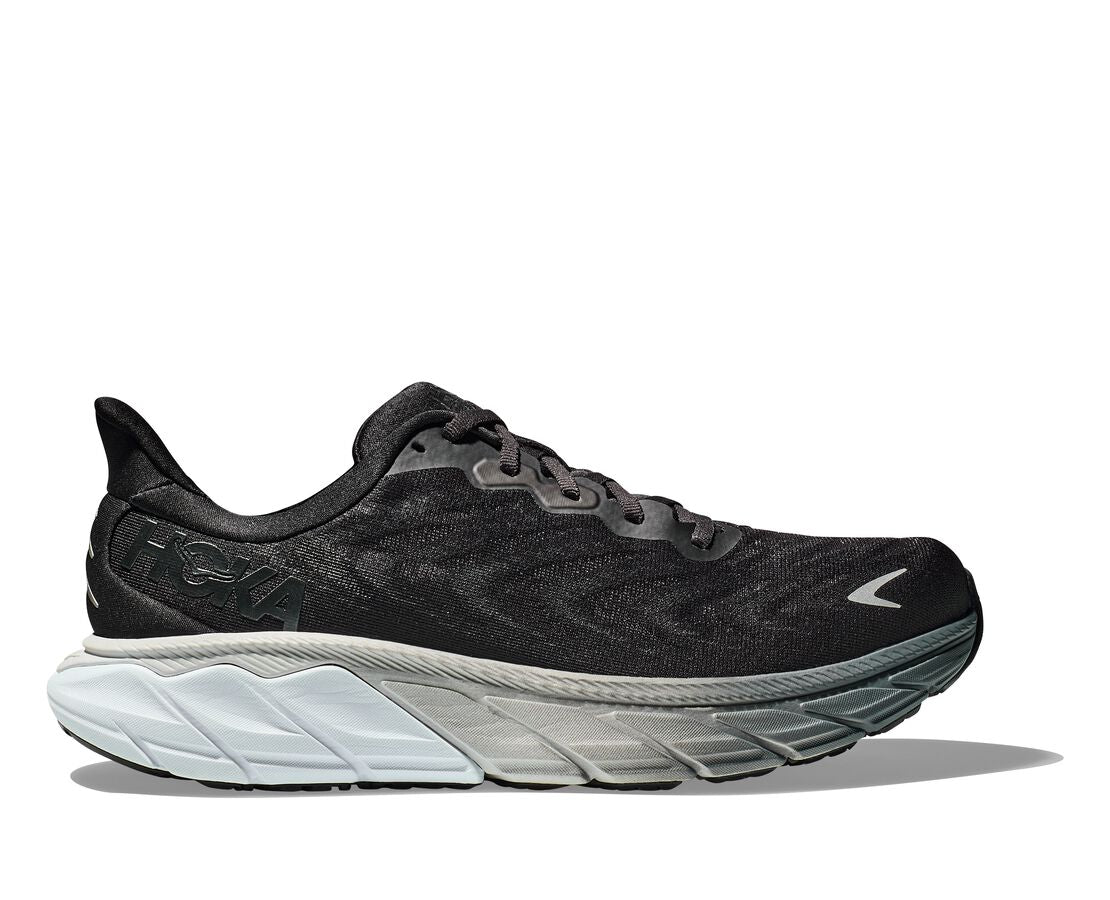 HOKA Men's Arahi 6 WIDE - Black/White
