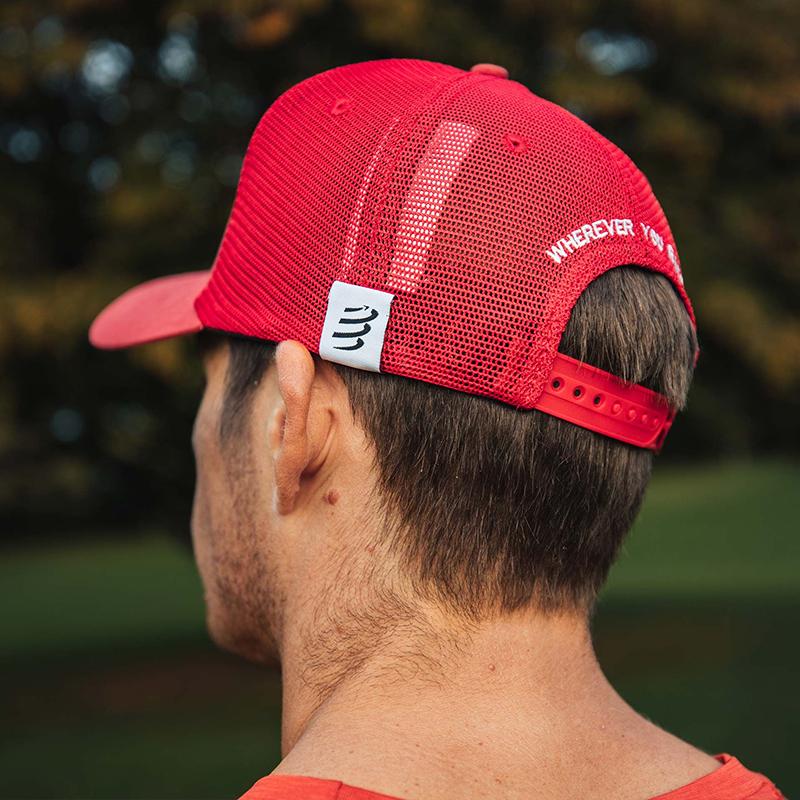 COMPRESSPORT TRUCKER CAP - RED CLAY