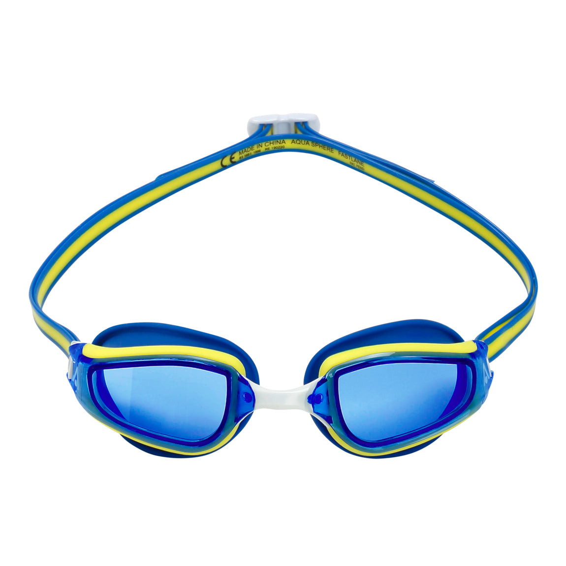 Aqua Sphere Fastlane.A - Blue/Yellow:Blue Tinted