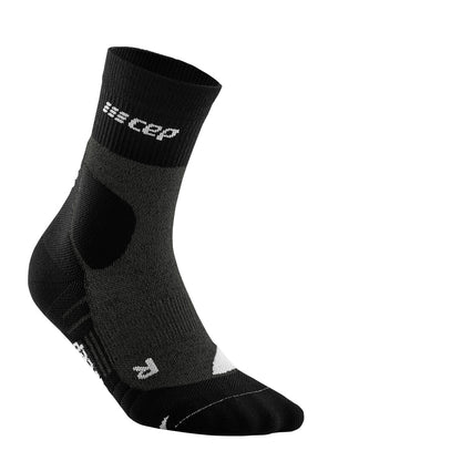 CEP Women's Hiking Merino Mid-Cut Socks - Stone Grey/Grey ( WP2CA4 )