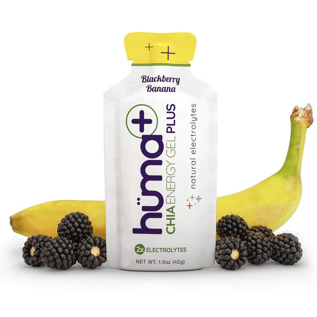Huma Gel Plus - Blackberry Banana + Electrolytes