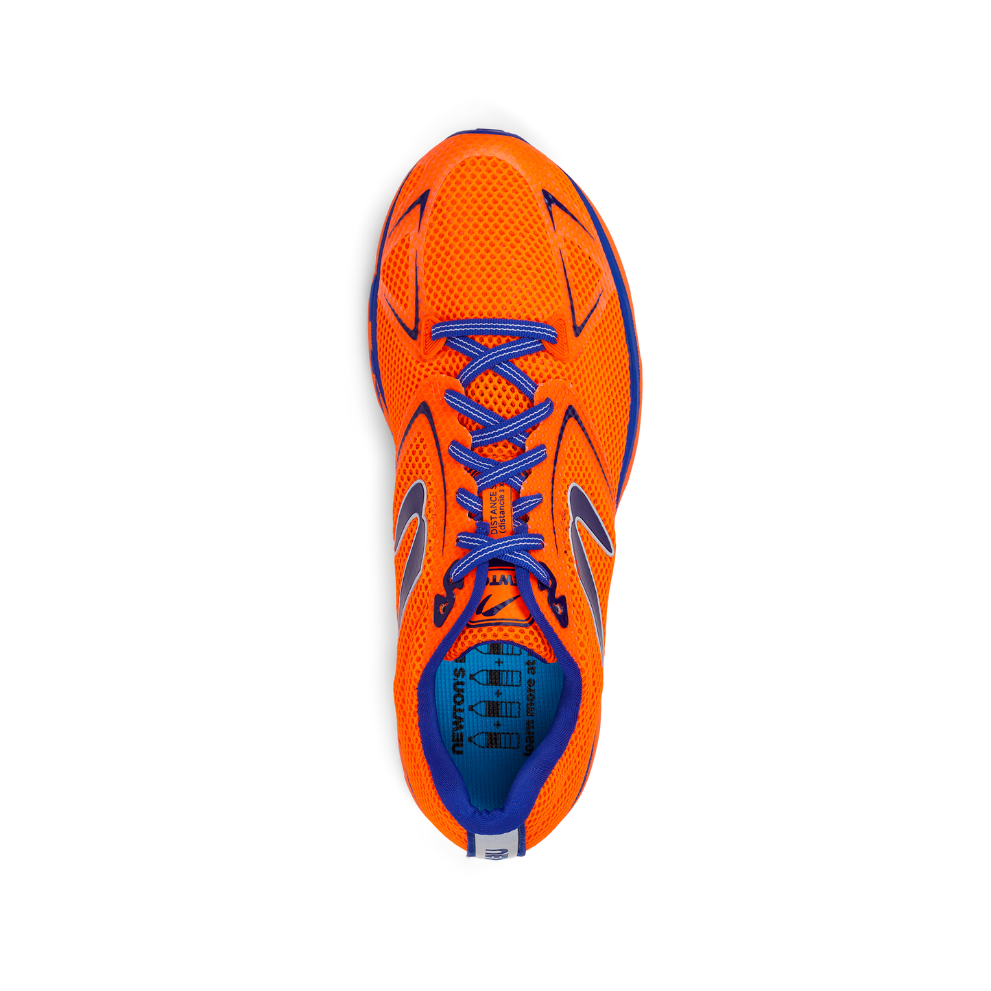 Newton Mens's Distance S 11 - M000722 - Orange/Blue