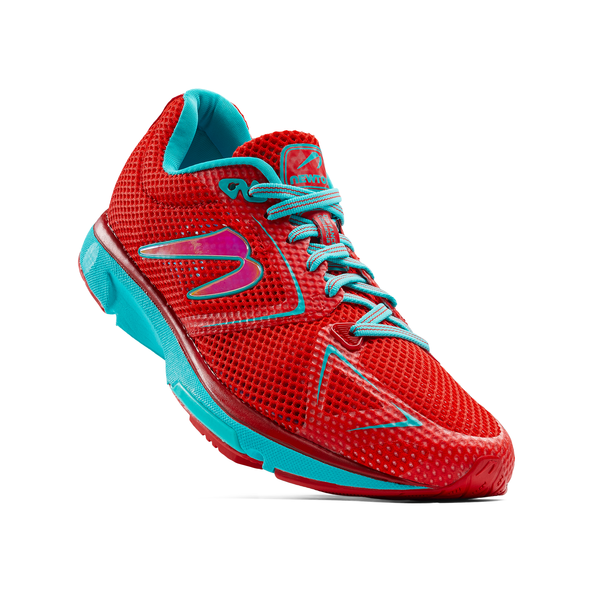 Newton Women s Distance S 11 W000822 Ruby Aqua Key Power