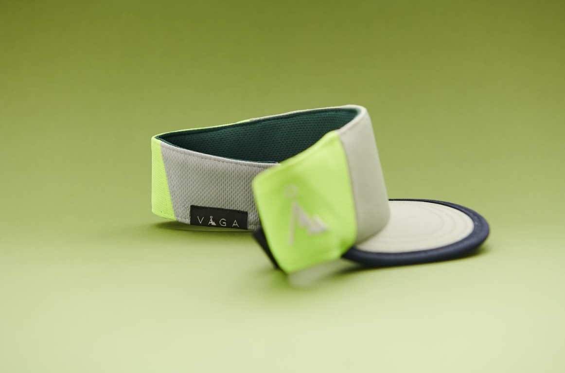 VAGA Vista Visor - Navy/Dusty Green/Ice Grey/Neon Yellow/Petrol