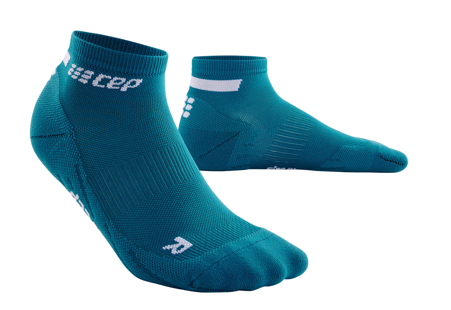 CEP Men's The Run Socks Low Cut V4 - Petrol ( WP3A9R )