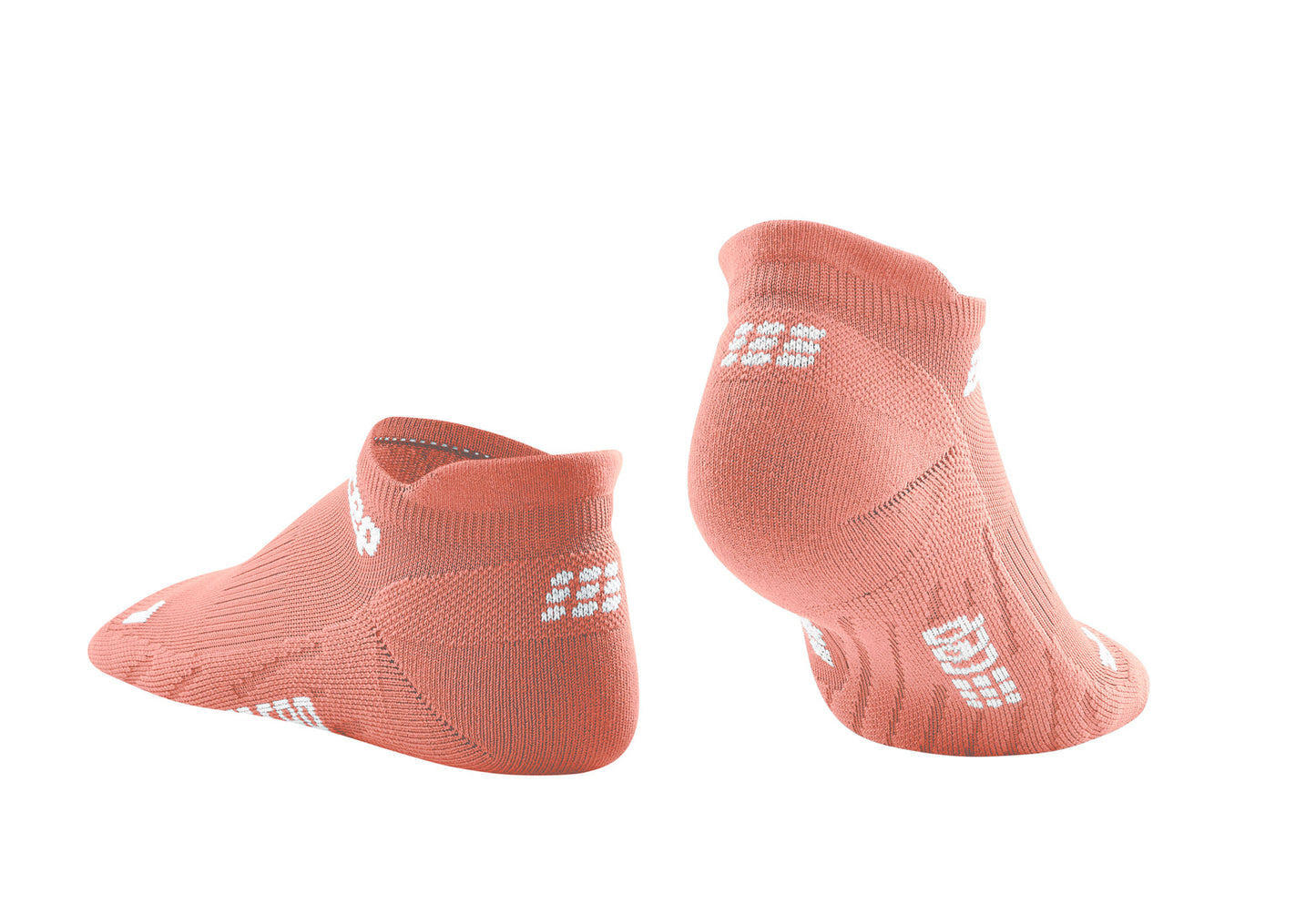 CEP Women's The Run Socks No Show V4 - Rose ( WP26AR )
