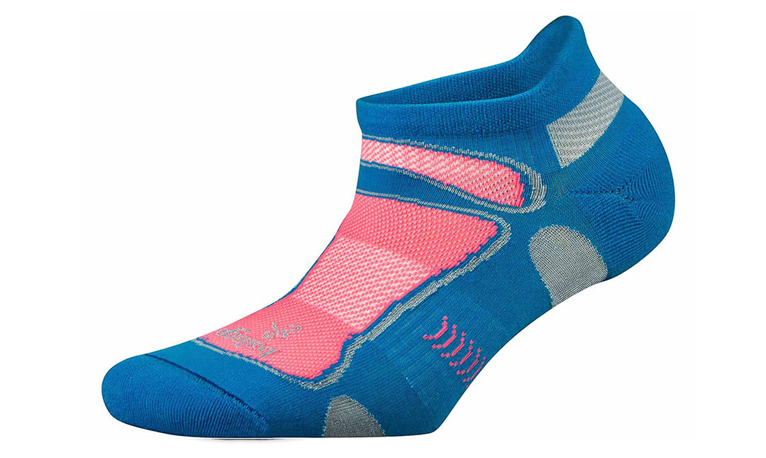Balega UltraLight No Show - Bright Turquoise / Sherbet Pink