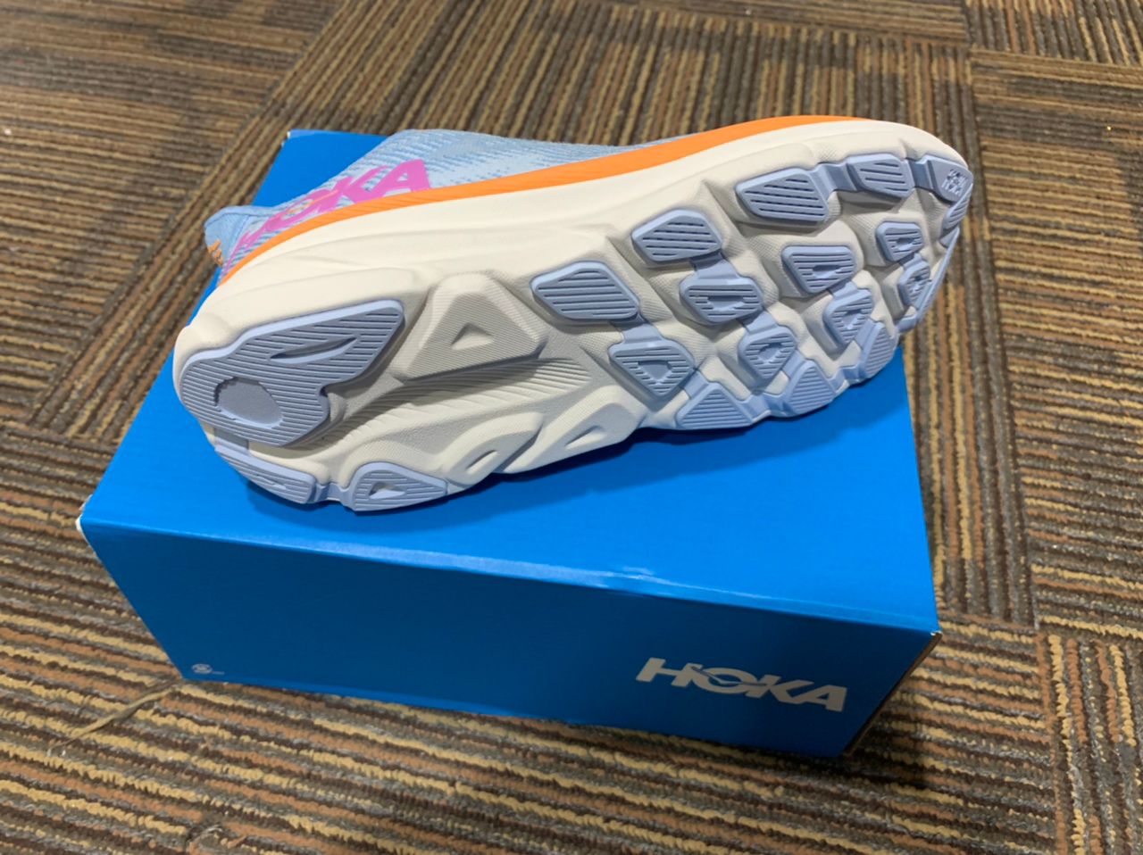 HOKA Women's Clifton 9 - Airy Blue/Ice Water