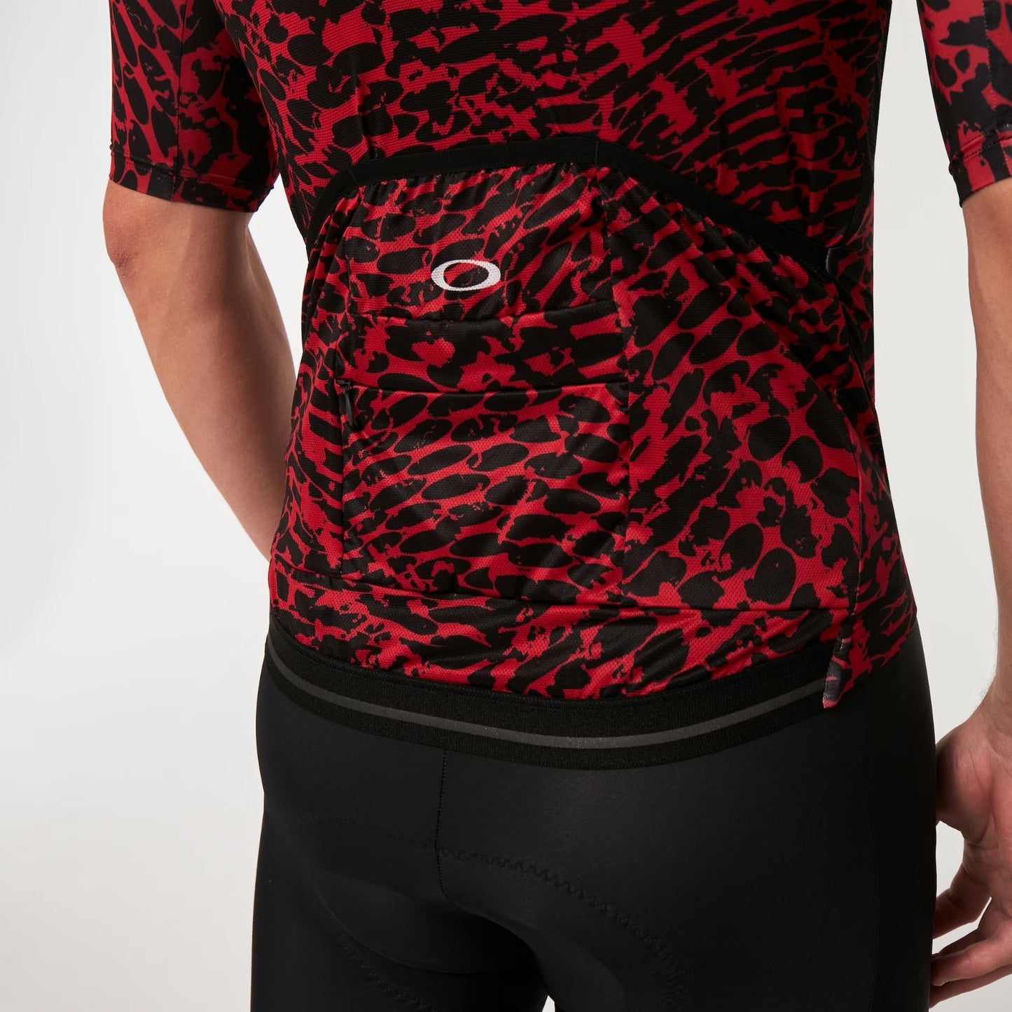 Oakley Endurance Dazzle Camo Jersey MEN - Red/Black