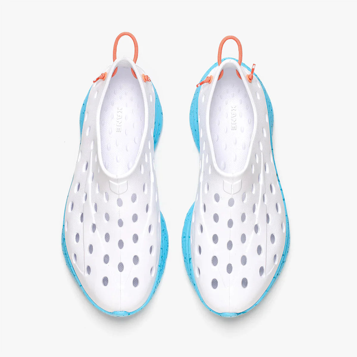 KANE Active Recovery Shoe - White / Pacific Speckle