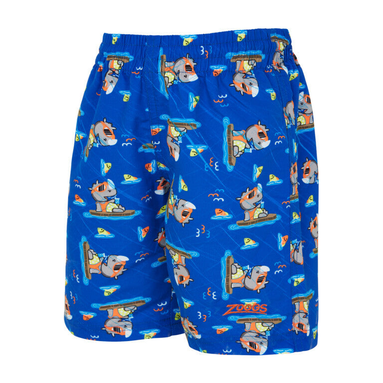 ZOGGS Kid Boy's Watershorts - Hippo Print