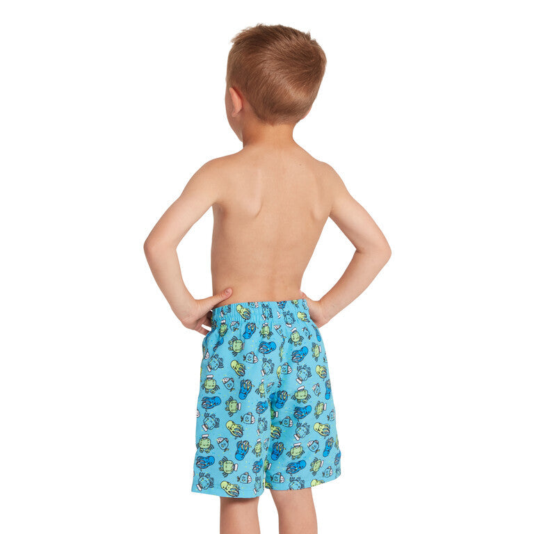 ZOGGS Kid Boy's Watershorts - Sea Play Print