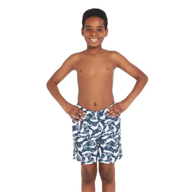 ZOGGS Boy's Printed 15 inch Shorts - Seacrest Print