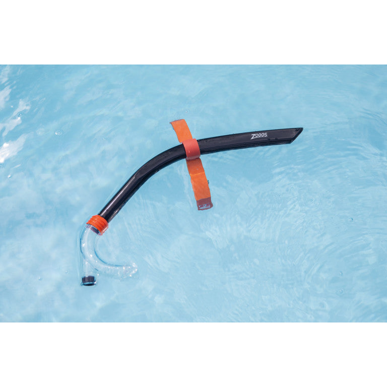 ZOGGS Centre Line Snorkel - Black/Orange