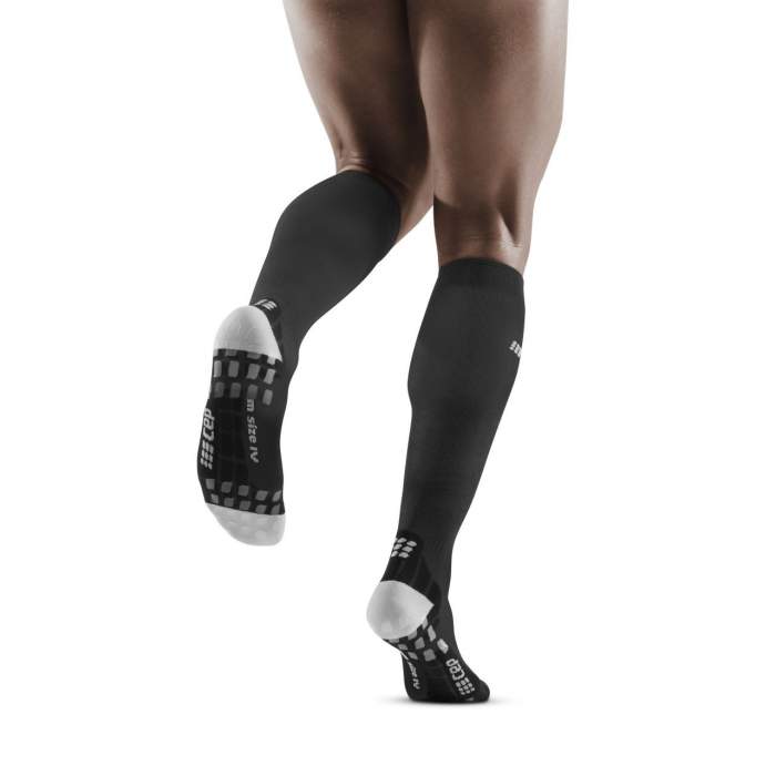 CEP Men's Ultralight PRO Socks - Black/Light Grey