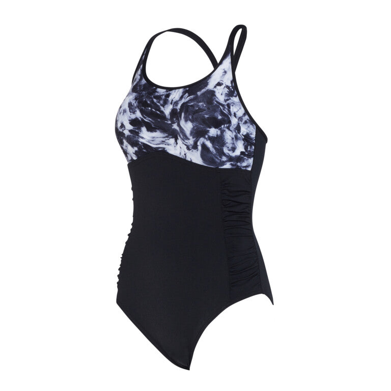 ZOGGS Women's Multiway 1 Piece - Marble Print