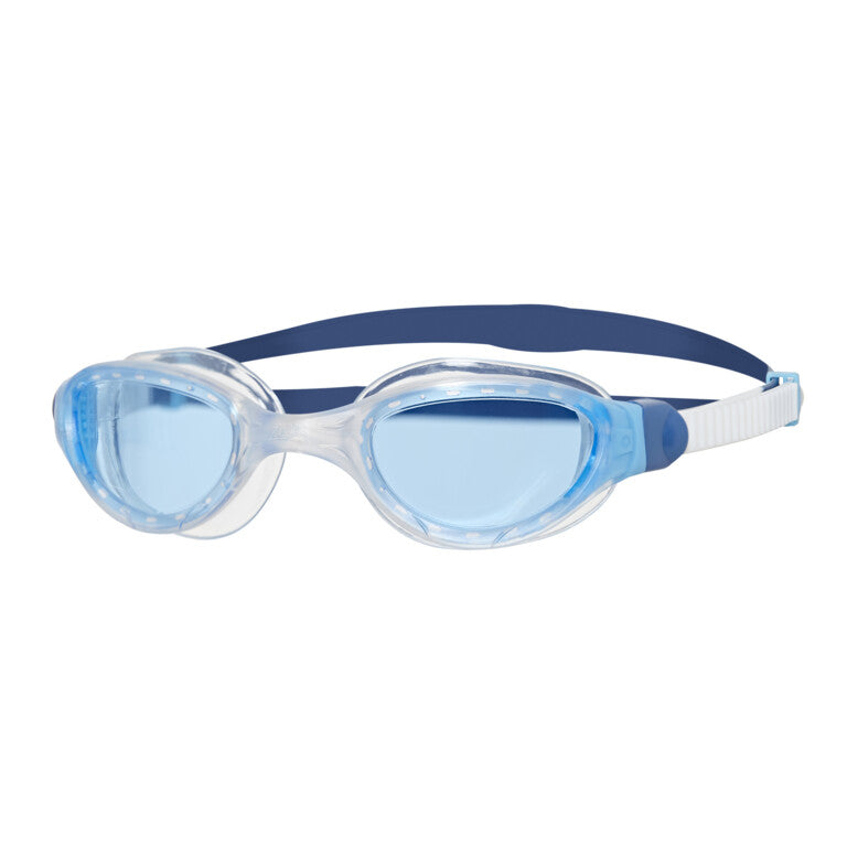 ZOGGS Phantom 2.0 - Clear/Navy - Tinted Blue Lens