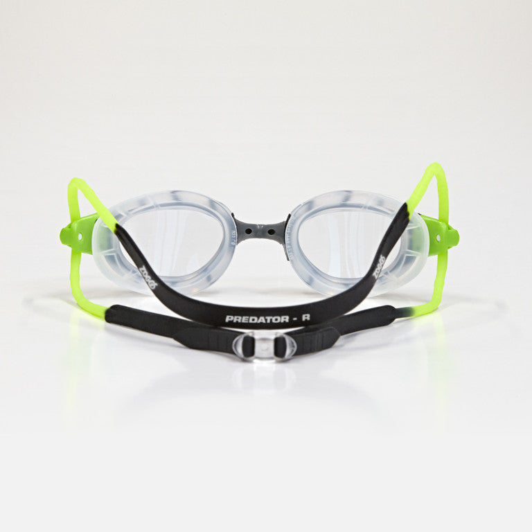 ZOGGS Predator - Green/Clear - Clear Lens - Regular