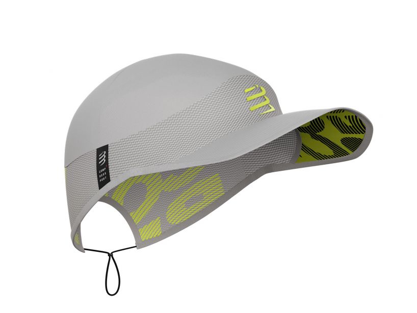 Compressport Unisex's Pro Racing Cap - Alloy/Lime