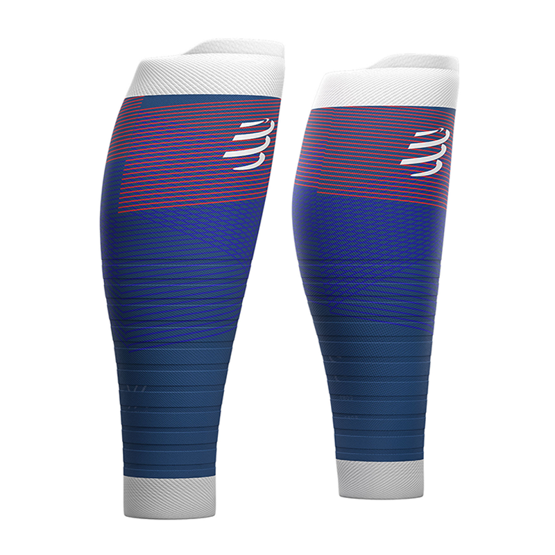 COMPRESSPORT R2 OXYGEN CALF SLEEVES - BLUE