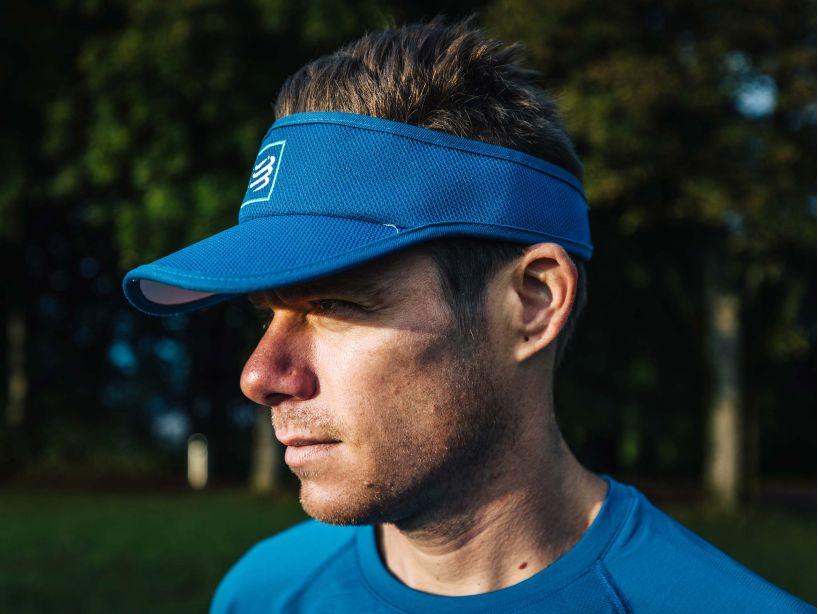 Compressport Unisex's Running Visor Blue Lolite - CU00054B_512_0TU