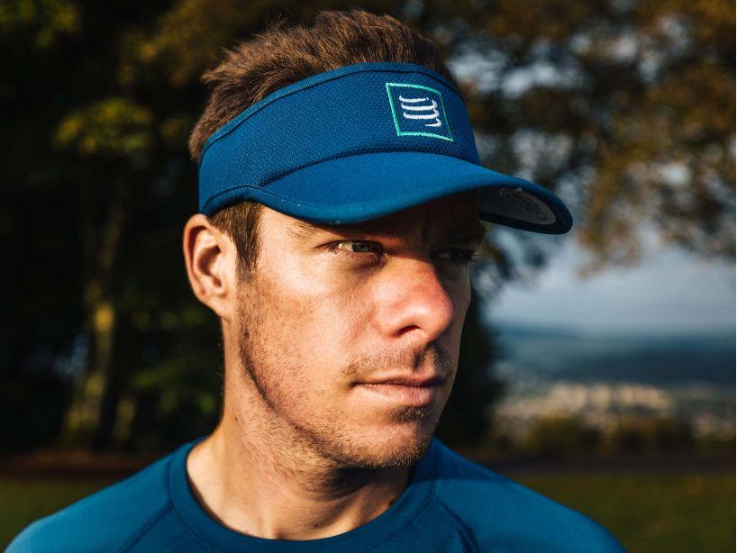 Compressport Unisex's Running Visor Blue Lolite - CU00054B_512_0TU