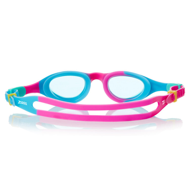 ZOGGS Super Seal Junior - Pink/Blue - Tint Blue Lens