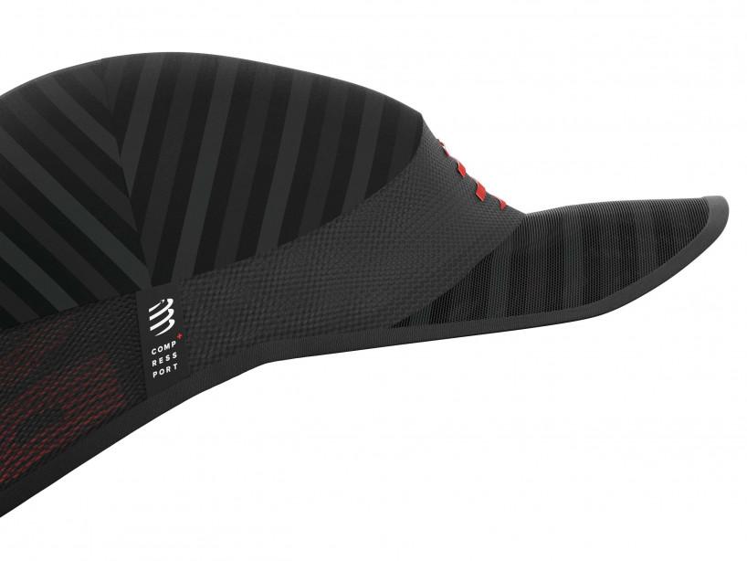 Compressport Unisex's Pro Racing Cap Black - CU00003B_990_0TU