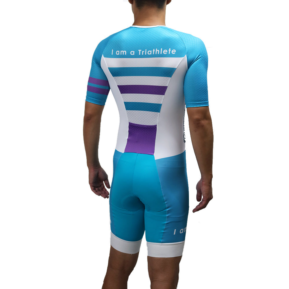 Pearl Izumi Men's Air Speed Tri Suit Half Sleeve ( SAT01-TQ )